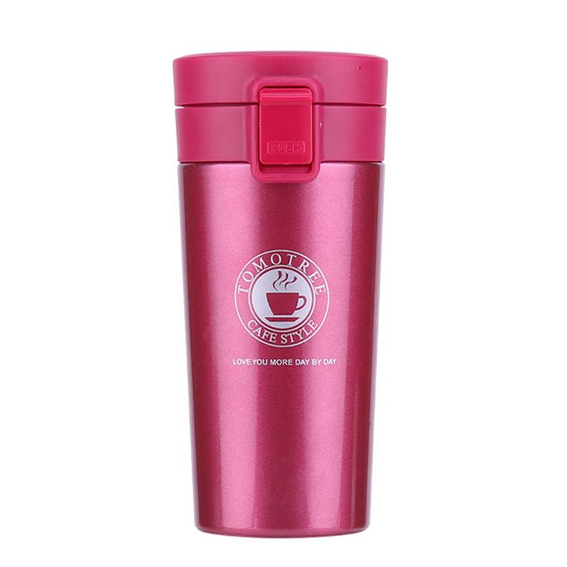 Transhome Stainless Steel Tumbler Thermocup Coffee Mugs 380ml Thermos  Insulation Water Bottle Travel  Vacuum Flasks