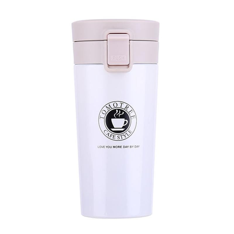 Transhome Stainless Steel Tumbler Thermocup Coffee Mugs 380ml Thermos  Insulation Water Bottle Travel  Vacuum Flasks